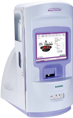 Evidence Multistat Biochip Analyzer from Randox