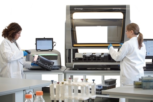 Promega this week introduced its new modular nucleic acid preparation system that allows labs of all sizes to adapt to changing workflows.