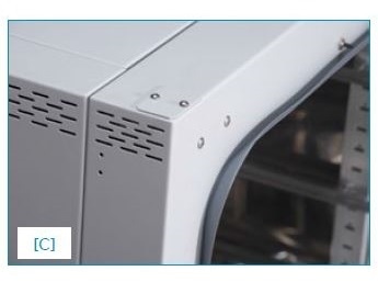 CO2 incubator construction