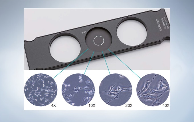 Fast and Efficient Cell Observation with the integrated Phase Contrast (iPC) System