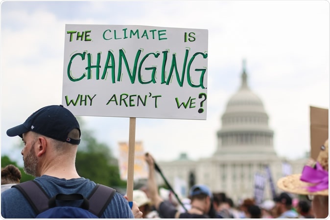 Washington, DC - April 29, 2017: Thousands of people attend the People