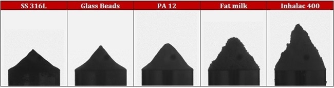 Examples of pictures taken using GranuHeap.