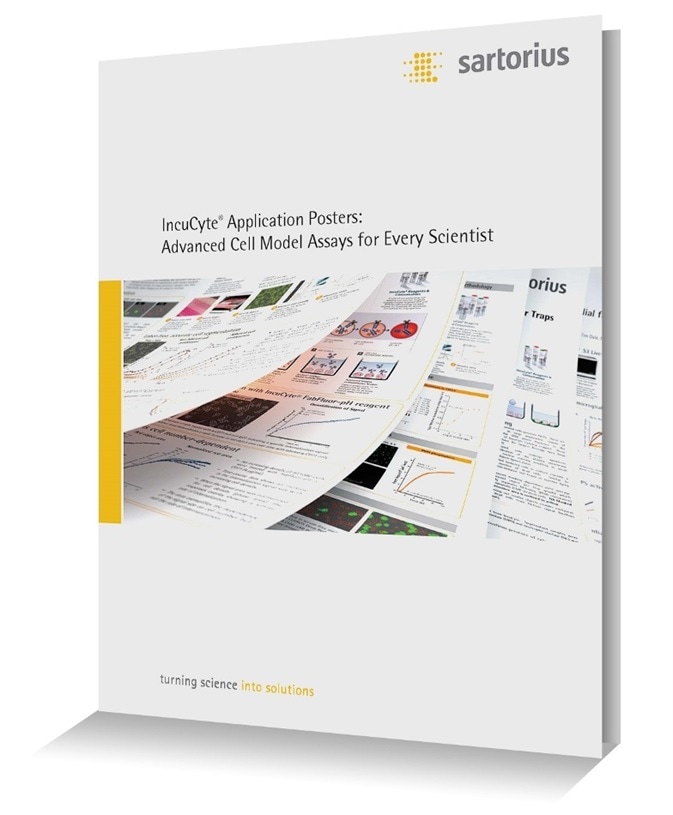 Sartorius Advanced Cell Model Assay Application Posters