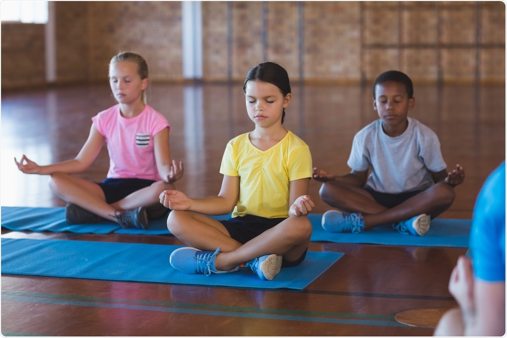 Children Meditating