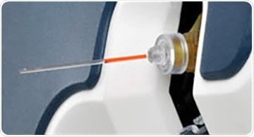 Hands-free capillary sampling can be performed without adapters.