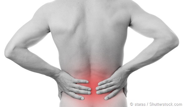 Pain in the lower back in men