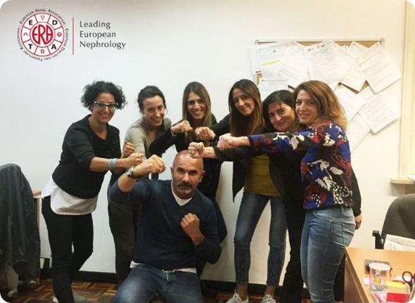 PKD charity fist bump