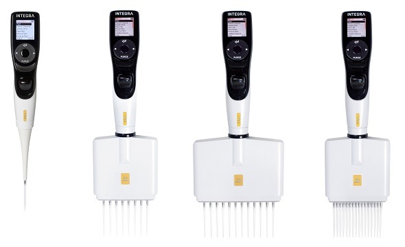 INTEGRA electronic pipette range