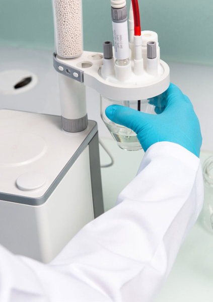 KF titration in pharmaceuticals