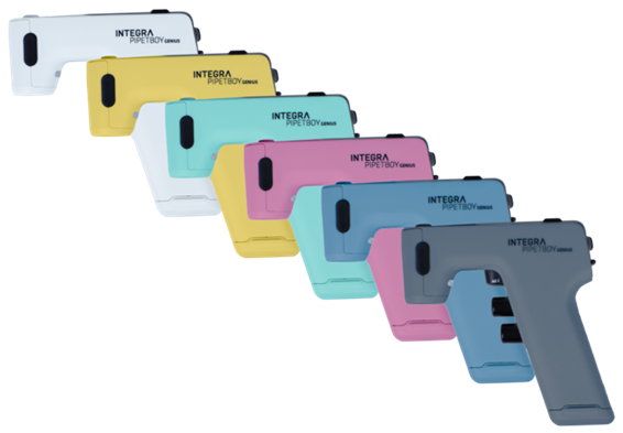 Dispense serological pipet volumes repeatedly with the PIPETBOY GENIUS