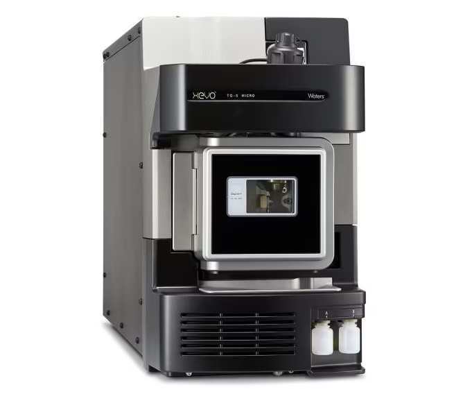 Xevo TQ-S micro tandem quadrupole mass spectrometer.