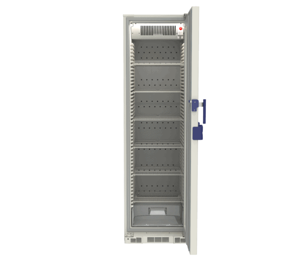 A 329 L refrigerator with stable cooling and remote monitoring