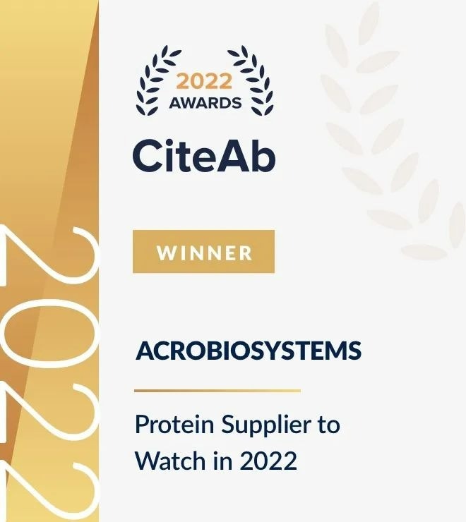 ACROBiosystems titled 2022 CiteAb Awards protein supplier winner