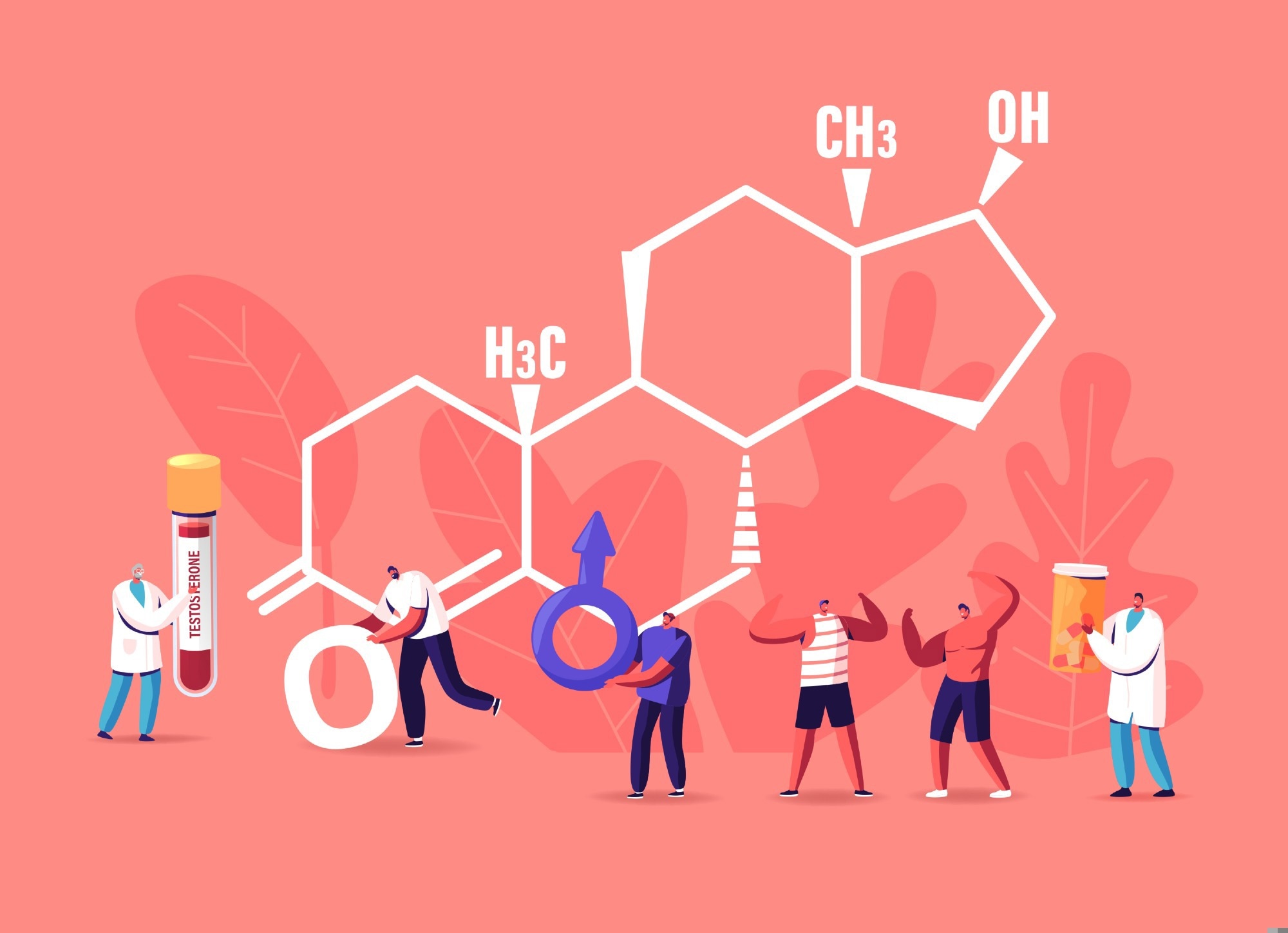 Study: The androgen clock is an epigenetic predictor of long-term male hormone exposure. ​​​​​​​Image Credit: ivector / Shutterstock