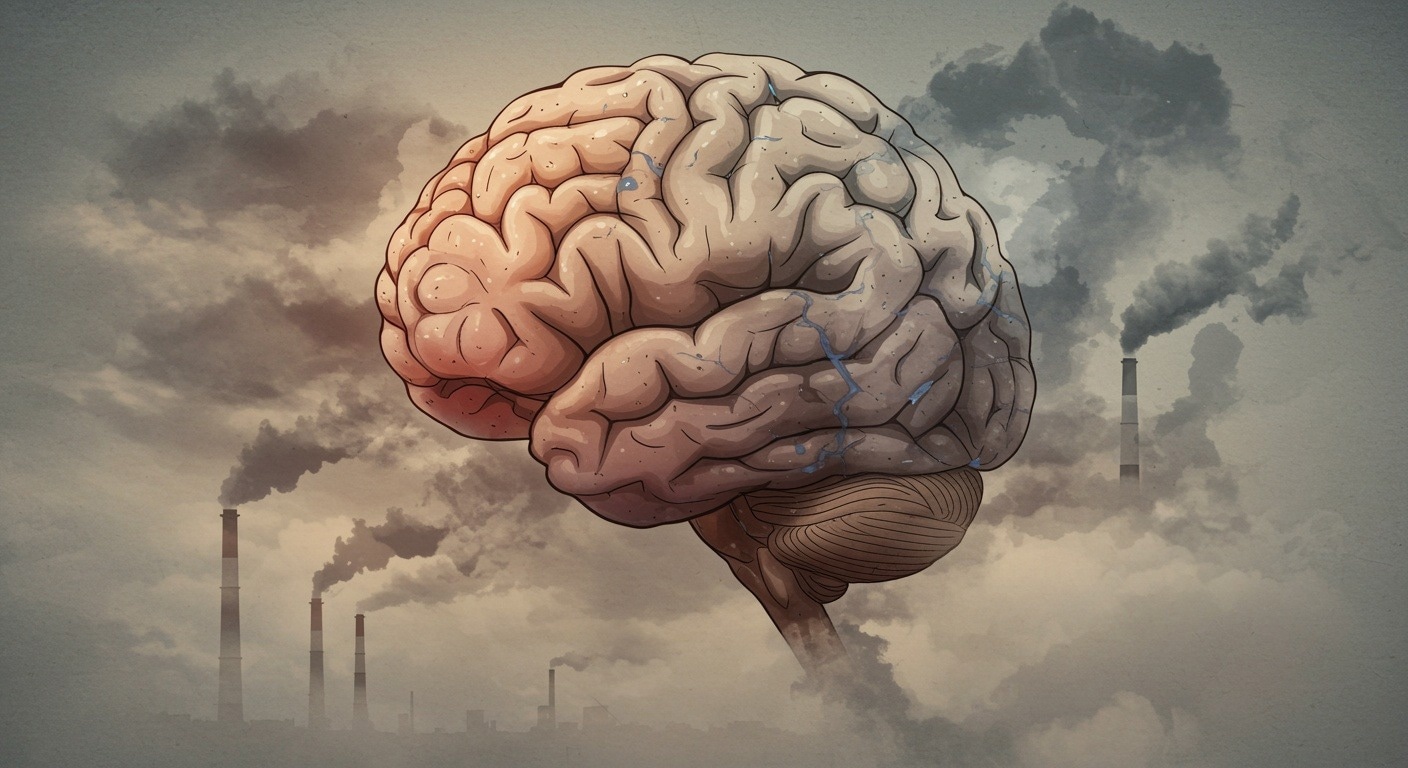 Study: Acute particulate matter exposure diminishes executive cognitive functioning after four hours regardless of inhalation pathway. Image Credit: Shutterstock AI Generator / Shutterstock.com