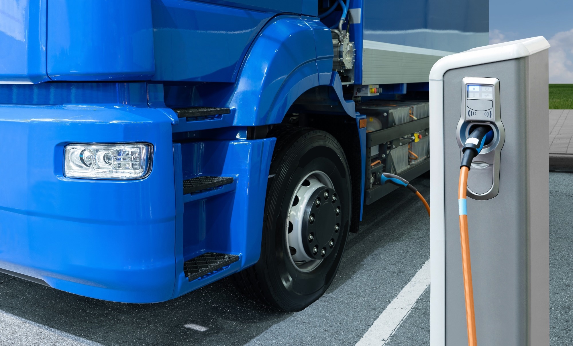 Study: Impact of truck electrification on air pollution disparities in the United States. Image Credit: Scharfsinn / Shutterstock