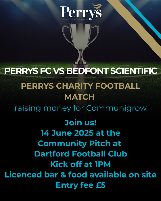 Bedfont® Scientific Limited kicks-off in charity football match supporting local food education charity, Communigrow