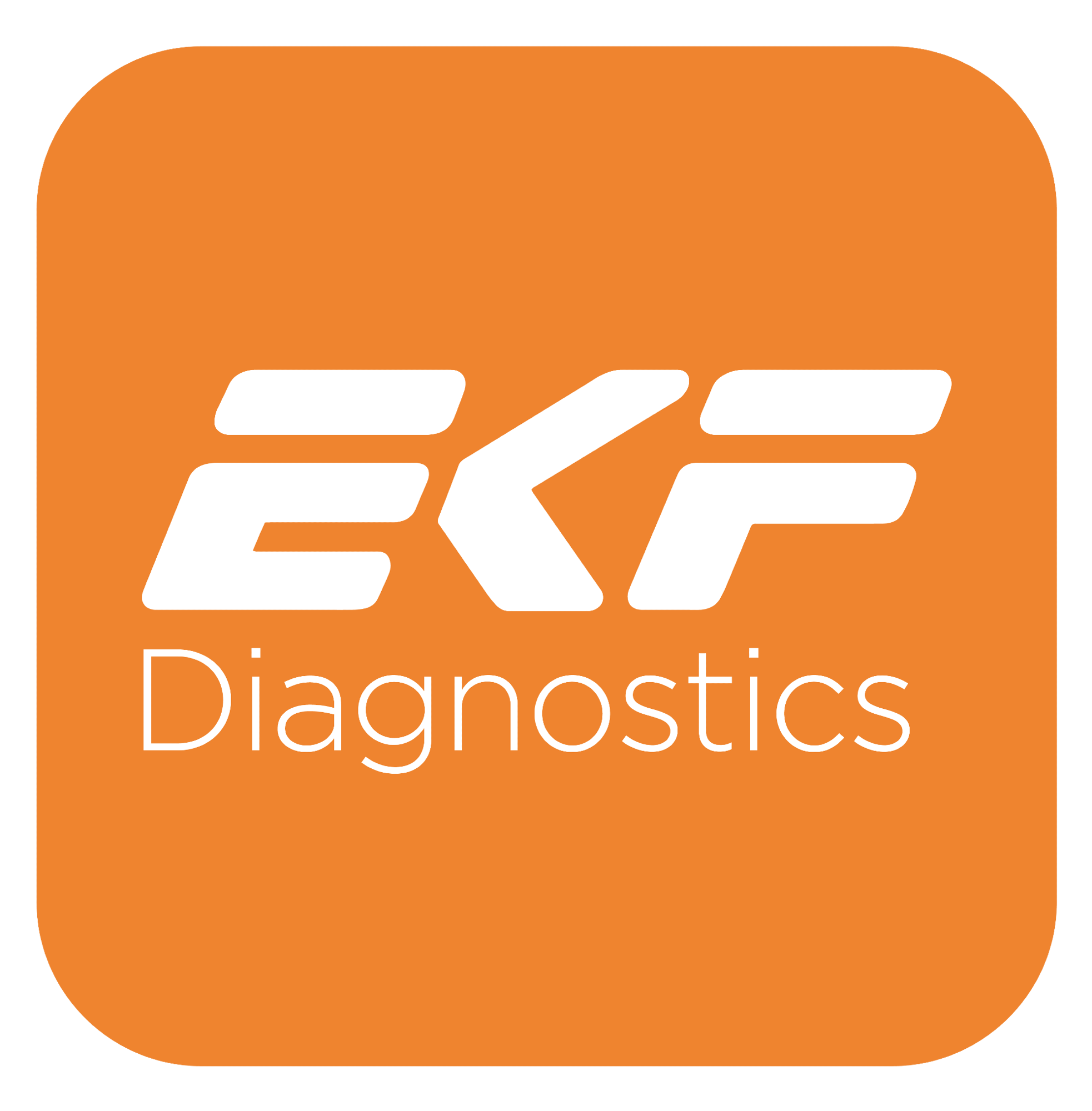 EKF Diagnostics logo.