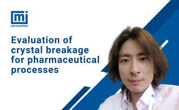 Evaluation of crystal breakage for pharmaceutical processes